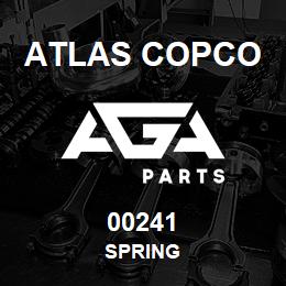 00241 Atlas Copco SPRING | AGA Parts