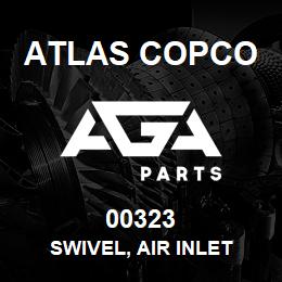 00323 Atlas Copco SWIVEL, AIR INLET | AGA Parts