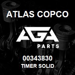 00343830 Atlas Copco TIMER SOLID | AGA Parts