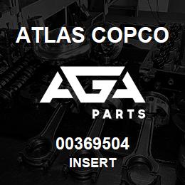 00369504 Atlas Copco INSERT | AGA Parts