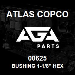 00625 Atlas Copco BUSHING 1-1/8" HEX | AGA Parts