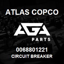 0068801221 Atlas Copco CIRCUIT BREAKER | AGA Parts