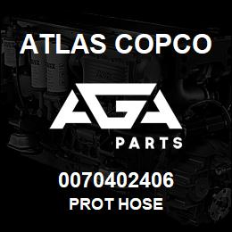 0070402406 Atlas Copco PROT HOSE | AGA Parts