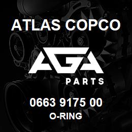 0663 9175 00 Atlas Copco O-RING | AGA Parts