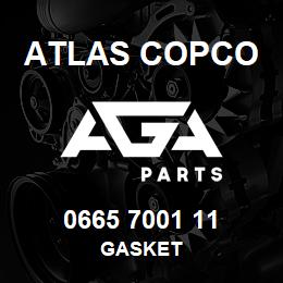 0665 7001 11 Atlas Copco GASKET | AGA Parts
