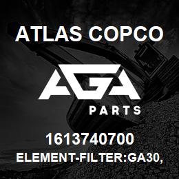 1613740700 Atlas Copco ELEMENT-FILTER:GA30,37 | AGA Parts