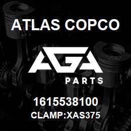 1615538100 Atlas Copco CLAMP:XAS375 | AGA Parts