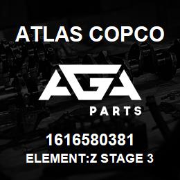 1616580381 Atlas Copco ELEMENT:Z STAGE 3 | AGA Parts