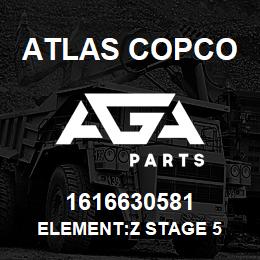 1616630581 Atlas Copco ELEMENT:Z STAGE 5 | AGA Parts
