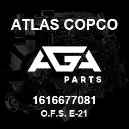 1616677081 Atlas Copco O.F.S. E-21 | AGA Parts