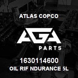1630114600 Atlas Copco OIL RIF NDURANCE 5L | AGA Parts