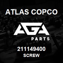 211149400 Atlas Copco SCREW | AGA Parts