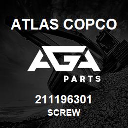 211196301 Atlas Copco SCREW | AGA Parts