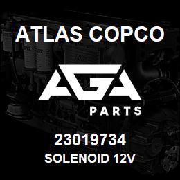 23019734 Atlas Copco SOLENOID 12V | AGA Parts