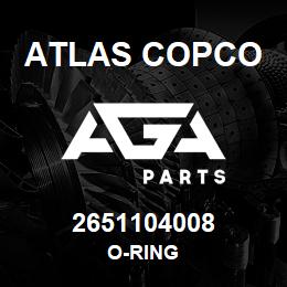 2651104008 Atlas Copco O-RING | AGA Parts