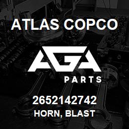 2652142742 Atlas Copco HORN, BLAST | AGA Parts