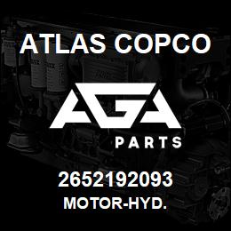 2652192093 Atlas Copco MOTOR-HYD. | AGA Parts