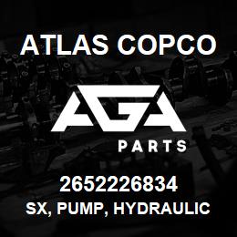 2652226834 Atlas Copco SX, PUMP, HYDRAULIC REMANUFACTURED | AGA Parts