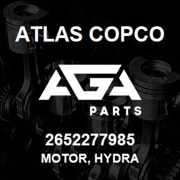 2652277985 Atlas Copco MOTOR, HYDRA | AGA Parts