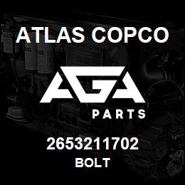 2653211702 Atlas Copco BOLT | AGA Parts