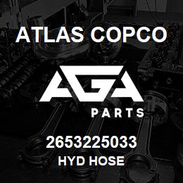 2653225033 Atlas Copco HYD HOSE | AGA Parts