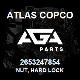 2653247854 Atlas Copco NUT, HARD LOCK | AGA Parts