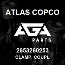 2653260253 Atlas Copco CLAMP, COUPL | AGA Parts