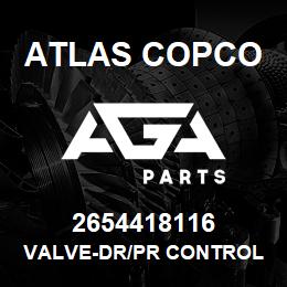 2654418116 Atlas Copco VALVE-DR/PR CONTROL | AGA Parts