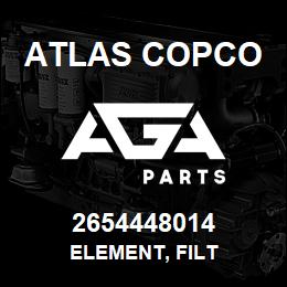 2654448014 Atlas Copco ELEMENT, FILT | AGA Parts