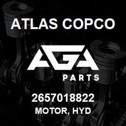 2657018822 Atlas Copco MOTOR, HYD | AGA Parts