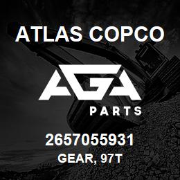 2657055931 Atlas Copco GEAR, 97T | AGA Parts