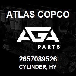 2657089526 Atlas Copco CYLINDER, HY | AGA Parts