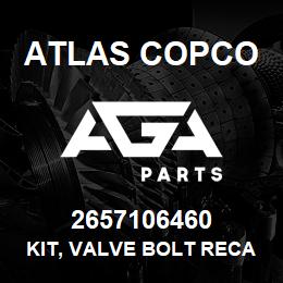 2657106460 Atlas Copco KIT, VALVE BOLT RECALL | AGA Parts