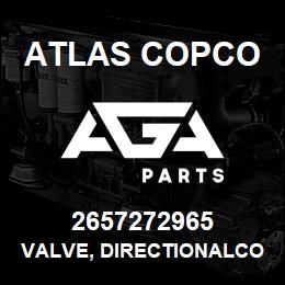 2657272965 Atlas Copco VALVE, DIRECTIONALCONTROL | AGA Parts