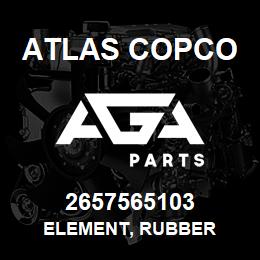 2657565103 Atlas Copco ELEMENT, RUBBER | AGA Parts