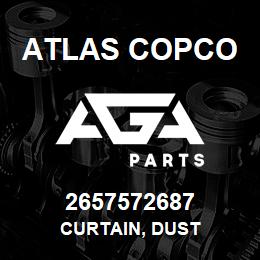 2657572687 Atlas Copco CURTAIN, DUST | AGA Parts