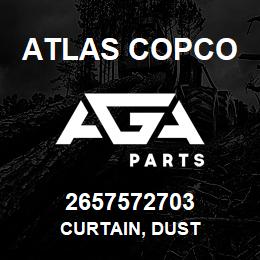 2657572703 Atlas Copco CURTAIN, DUST | AGA Parts