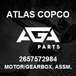 2657572984 Atlas Copco MOTOR/GEARBOX, ASSM, MIDR | AGA Parts
