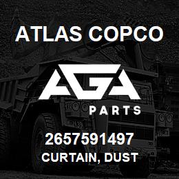 2657591497 Atlas Copco CURTAIN, DUST | AGA Parts