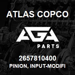 2657810400 Atlas Copco PINION, INPUT-MODIFIED | AGA Parts