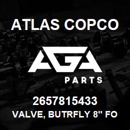 2657815433 Atlas Copco VALVE, BUTRFLY 8" FOR EAR | AGA Parts