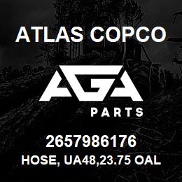 2657986176 Atlas Copco HOSE, UA48,23.75 OAL, VICT | AGA Parts
