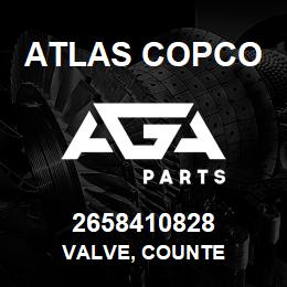 2658410828 Atlas Copco VALVE, COUNTE | AGA Parts