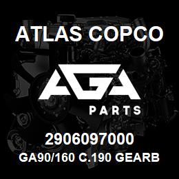 2906097000 Atlas Copco GA90/160 C.190 GEARBOX KIT | AGA Parts