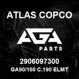 2906097300 Atlas Copco GA90/160 C.190 ELMT OVHL KIT | AGA Parts