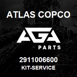 2911006600 Atlas Copco KIT-SERVICE | AGA Parts