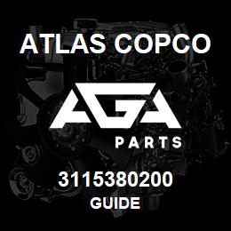 3115380200 Atlas Copco GUIDE | AGA Parts