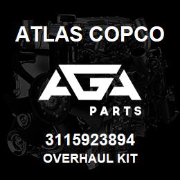 3115923894 Atlas Copco OVERHAUL KIT | AGA Parts
