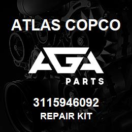 3115946092 Atlas Copco REPAIR KIT | AGA Parts