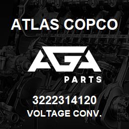3222314120 Atlas Copco VOLTAGE CONV. | AGA Parts